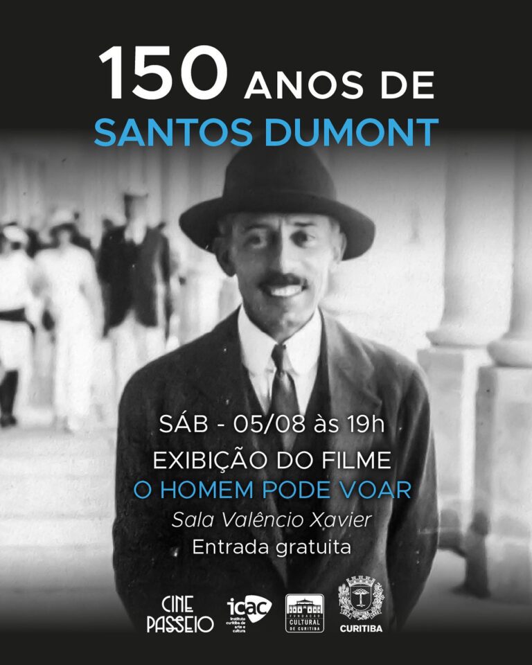 Cine Passeio Exibe Filme Em Homenagem Aos Anos De Santos Dumont