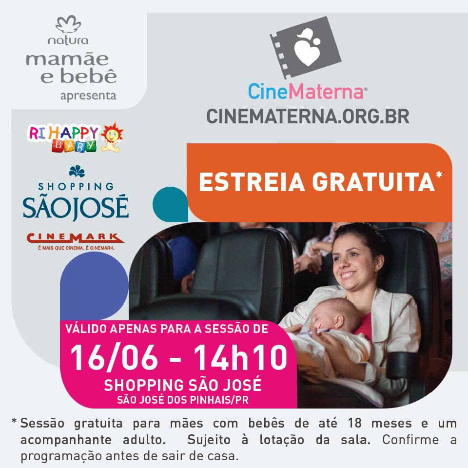 CineMaterna GRATUITO - Muralzinho de Ideias