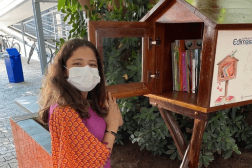 Como uma menina do sertão baiano está espalhando minibibliotecas pelo Brasil