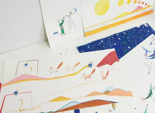 "O Pequeno Príncipe" ganha ilustrações feitas com lápis de cor