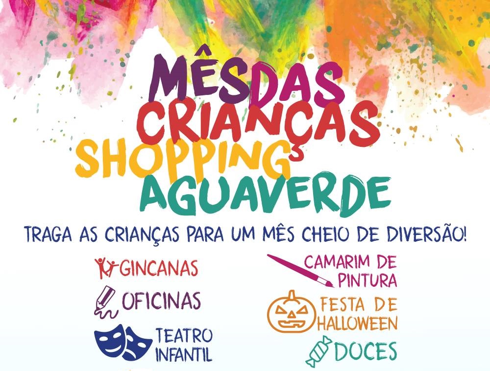 Shopping AguaVerde promove atividades GRATUITAS durante outubro