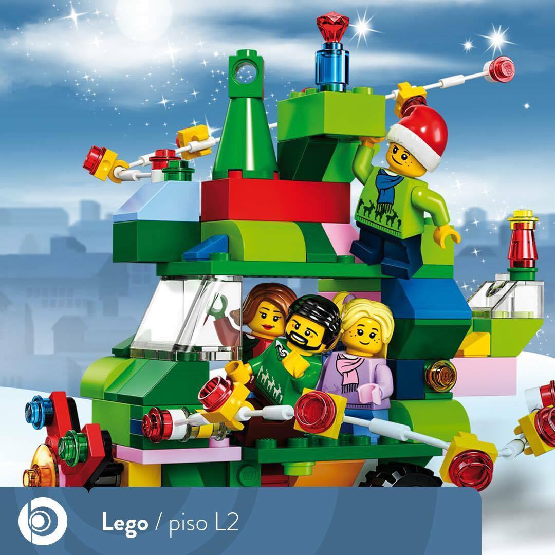 Loja LEGO® convida a criançada para criar sua decoração de Natal