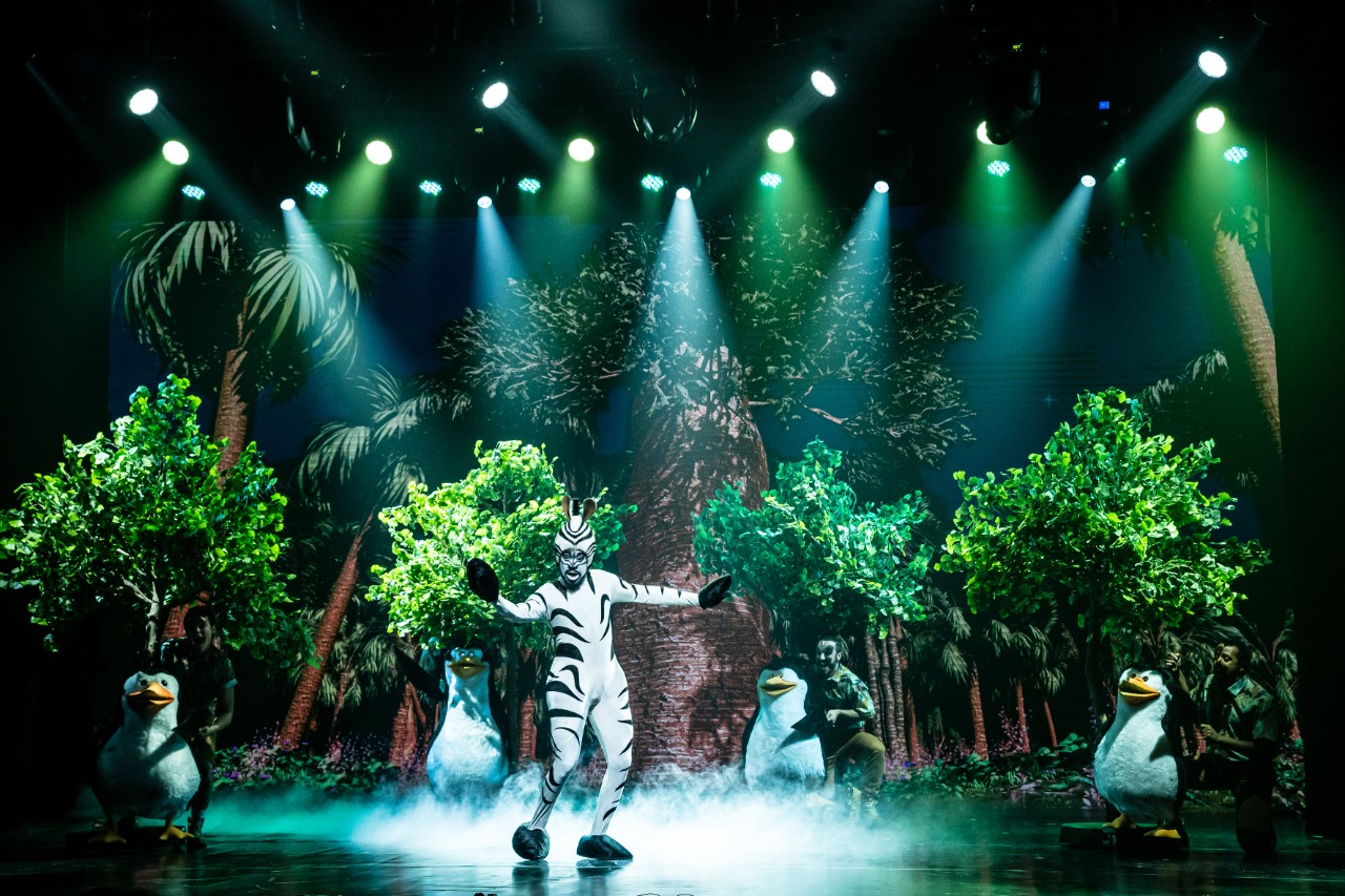 Madagascar, Uma Aventura Musical em temporada no Teatro Positivo