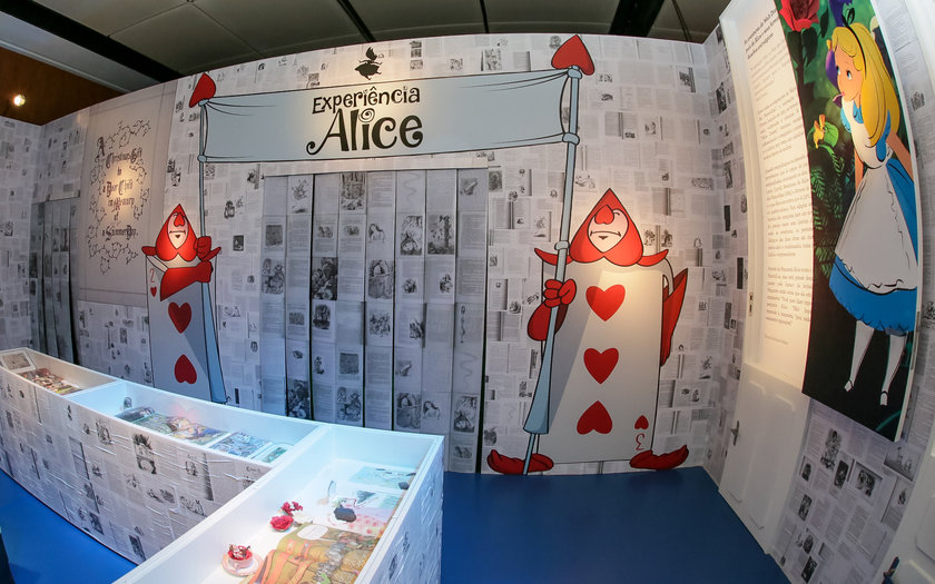 Última semana da exposição interativa de Alice no País das Maravilhas