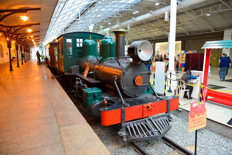 Locomotiva Maria Fumaça ganha vida nesse sábado em evento gratuito no Shopping Estação