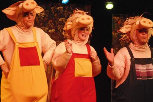 Este domingo tem “Os Três Porquinhos” no Teatro Fernanda Montenegro