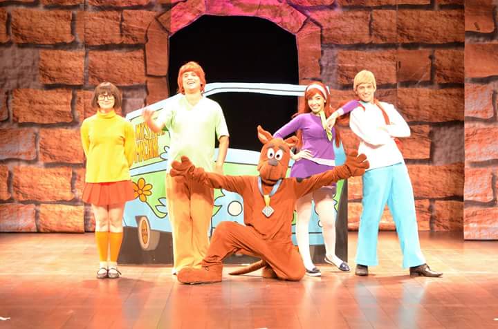 Espetáculo Scoobydoo e o Mistério no Castelo Baltazar será