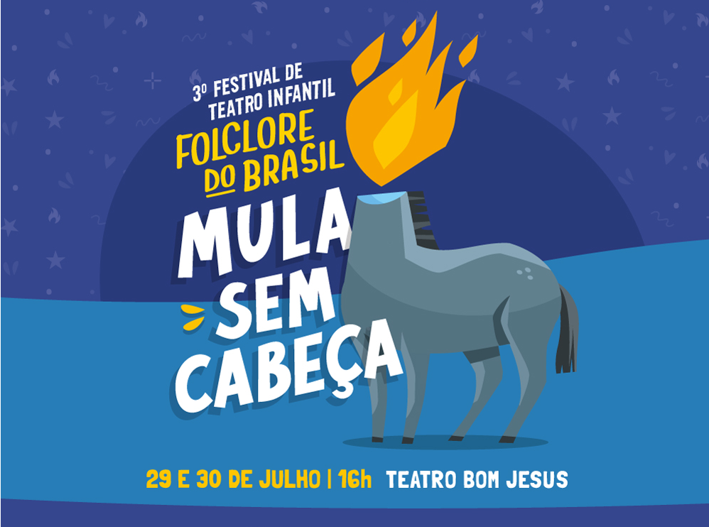 Lenda da Mula sem Cabeça encerra festival de teatro infantil em Curitiba