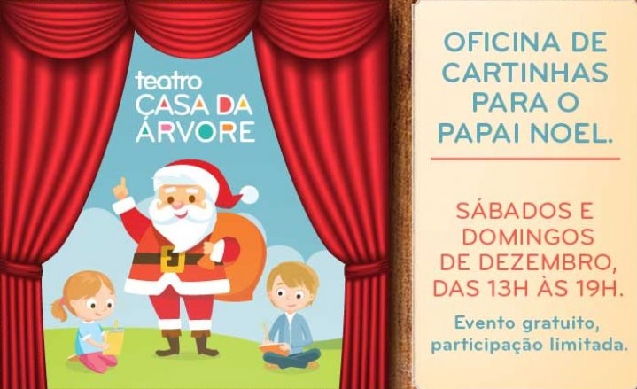 Shopping São José promove oficinas de cartinhas para o Papai Noel