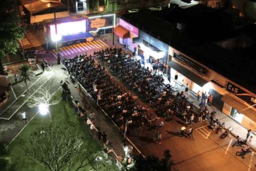 “Cinema na Praça” promove exibições em mais de 50 cidades do Paraná