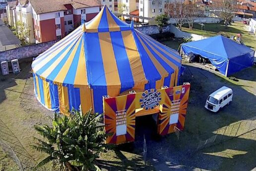 Espetáculos gratuitos no Circo da Cidade Lona Zé Priguiça