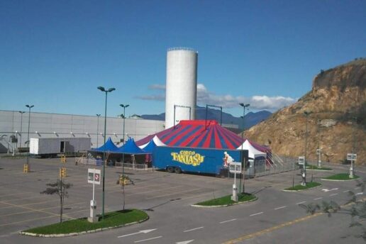 Tem circo no litoral!