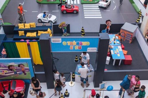 "mini cidade inteligente" instalada no Parque Barigui incentiva crianças a debater o futuro dos municípios