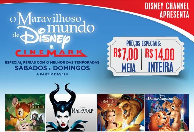 Cinemark Mueller apresenta clássicos da Disney