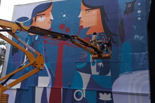 Mural em Curitiba comemora centenário da Semana de 22