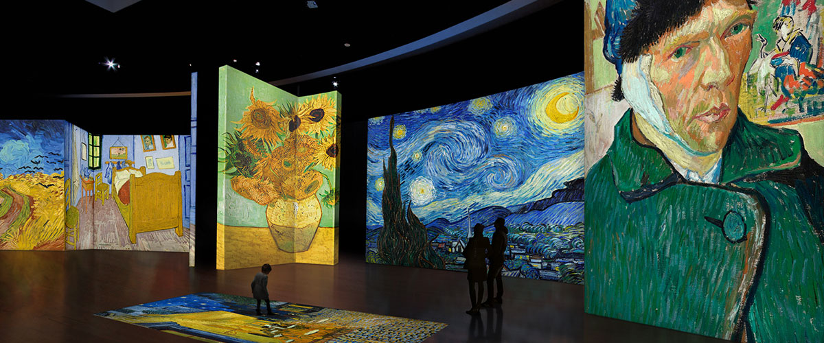 Exposição Imersiva de Van Gogh está em Brasília