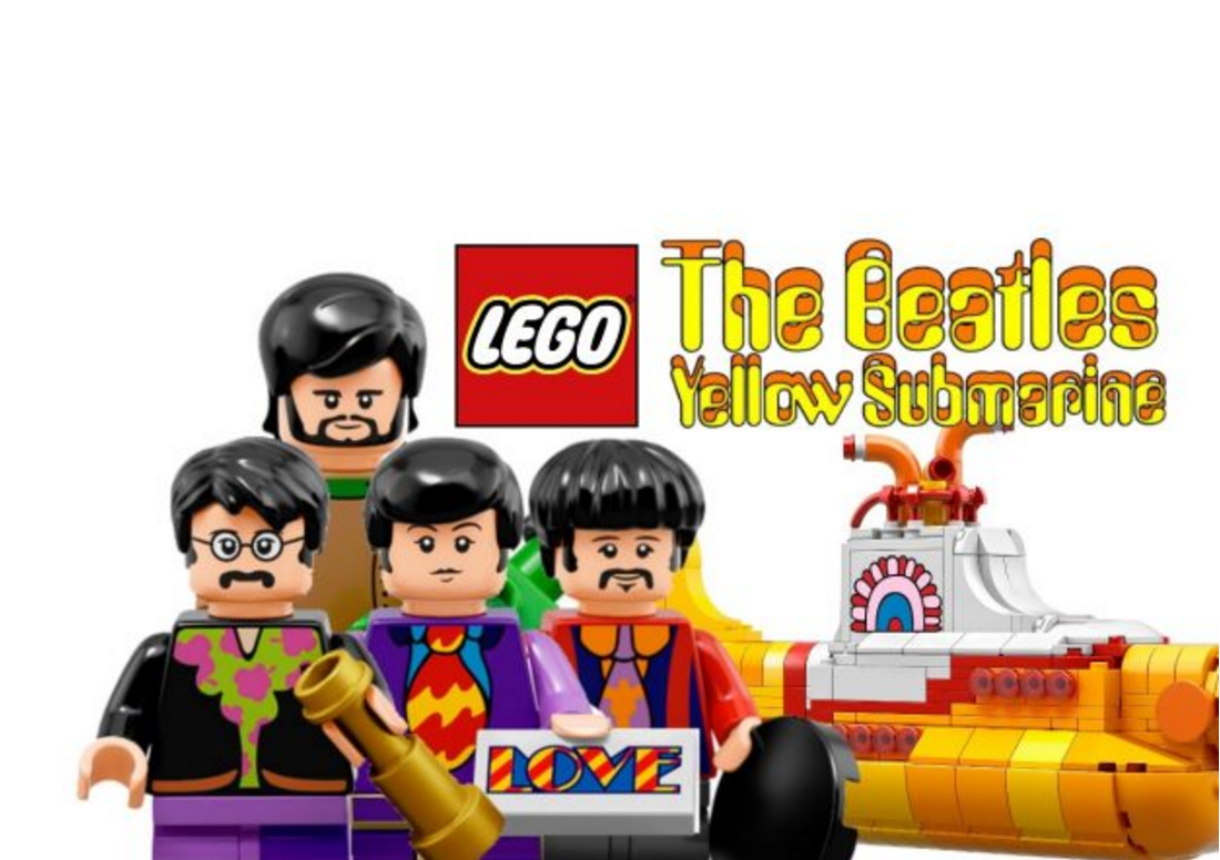Fã de Beatles? LEGO® lança kit inspirado em Yellow Submarine
