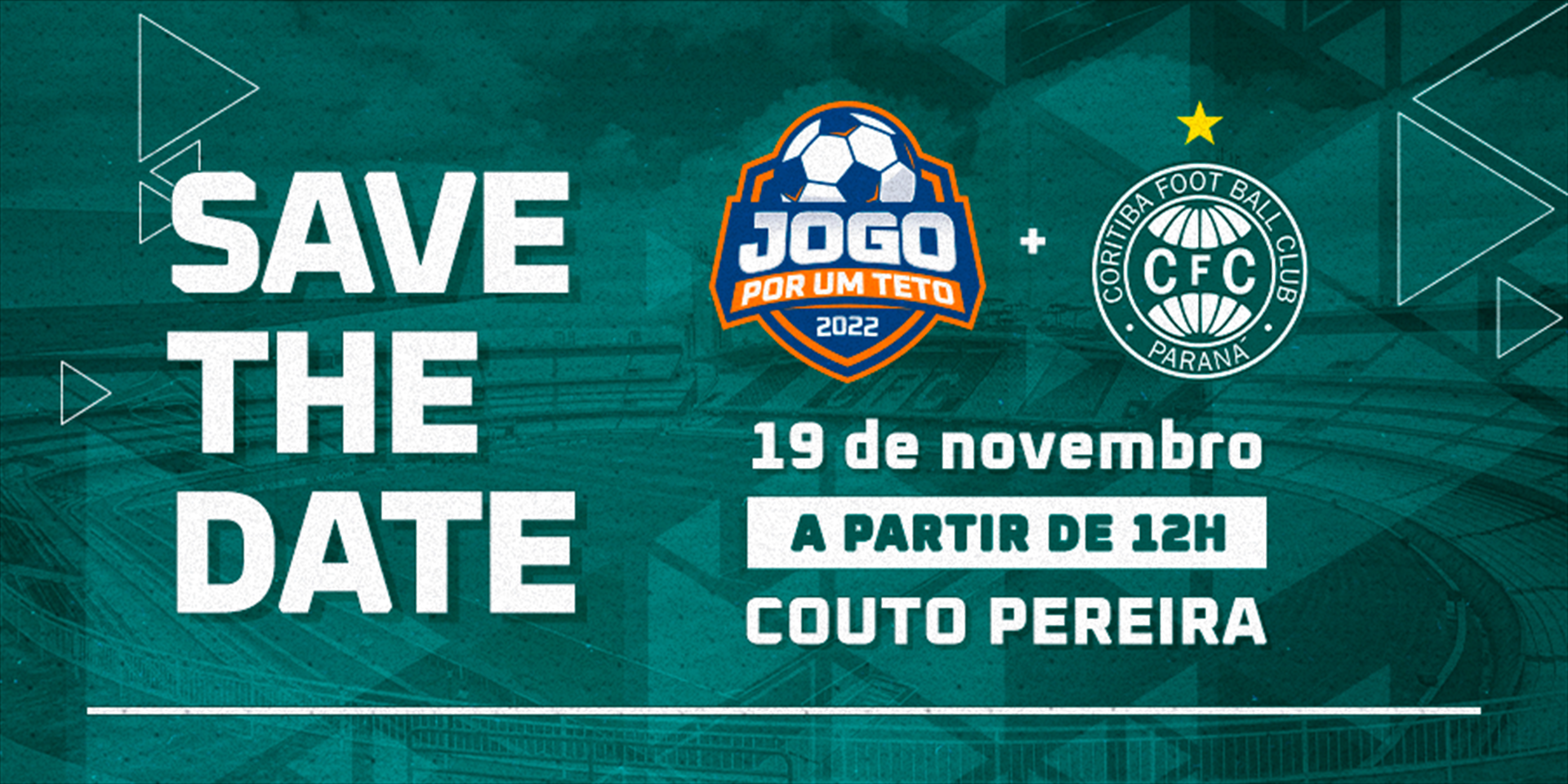 JOGO POR UM TETO: Partida de futebol beneficente vai agitar