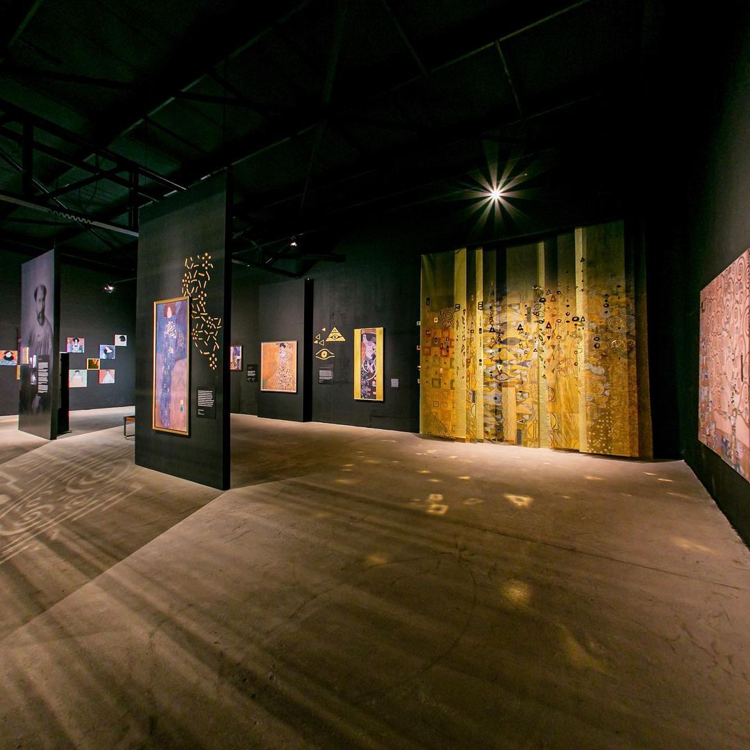 Gustav Klimt em exposição interativa no Mueller