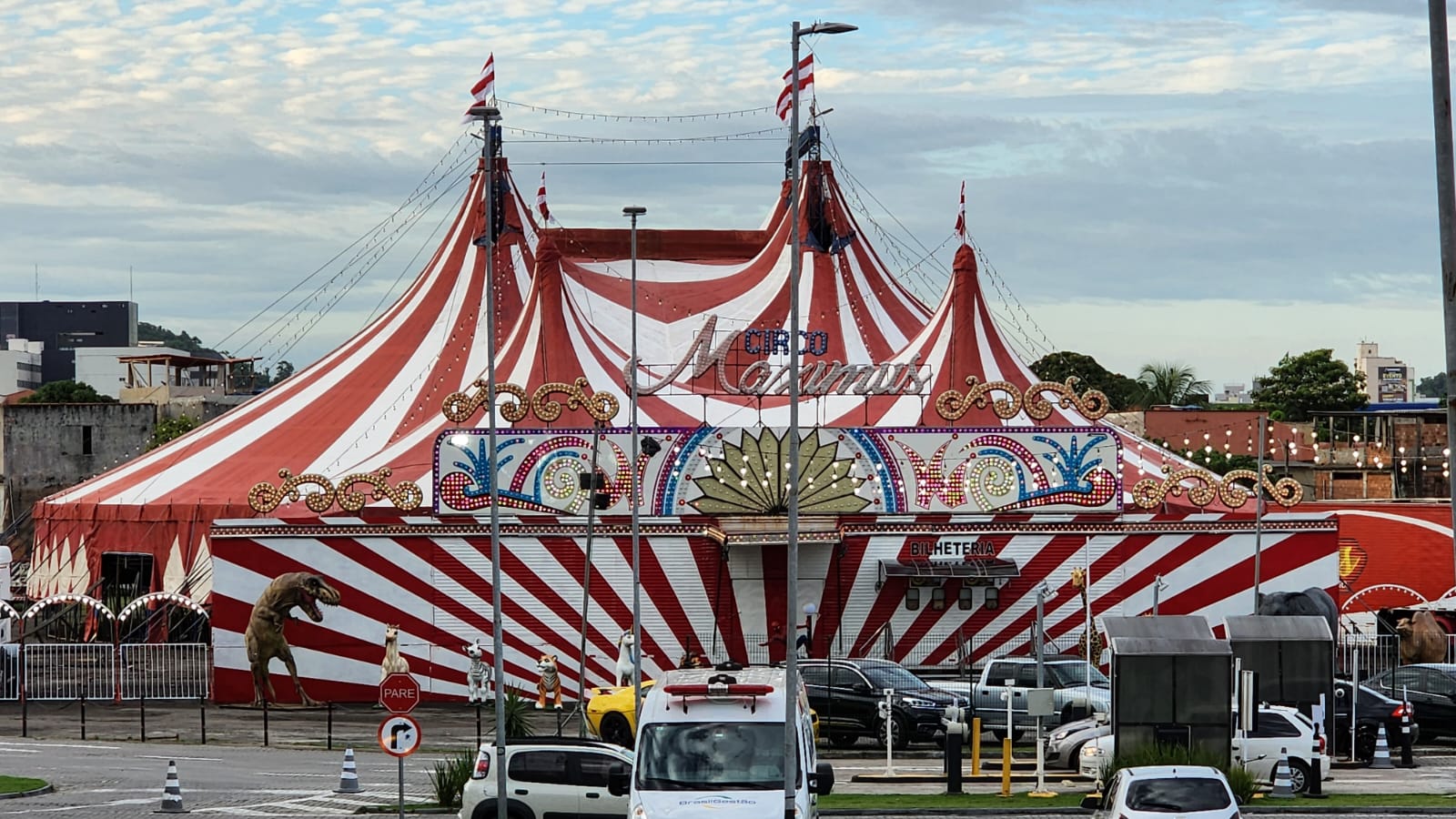 Última semana do Circo Maximus no Pinheirão