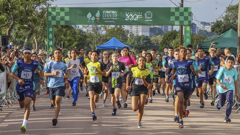 Corrida Infantil com a Família Folhas no Barigui acontece neste domingo