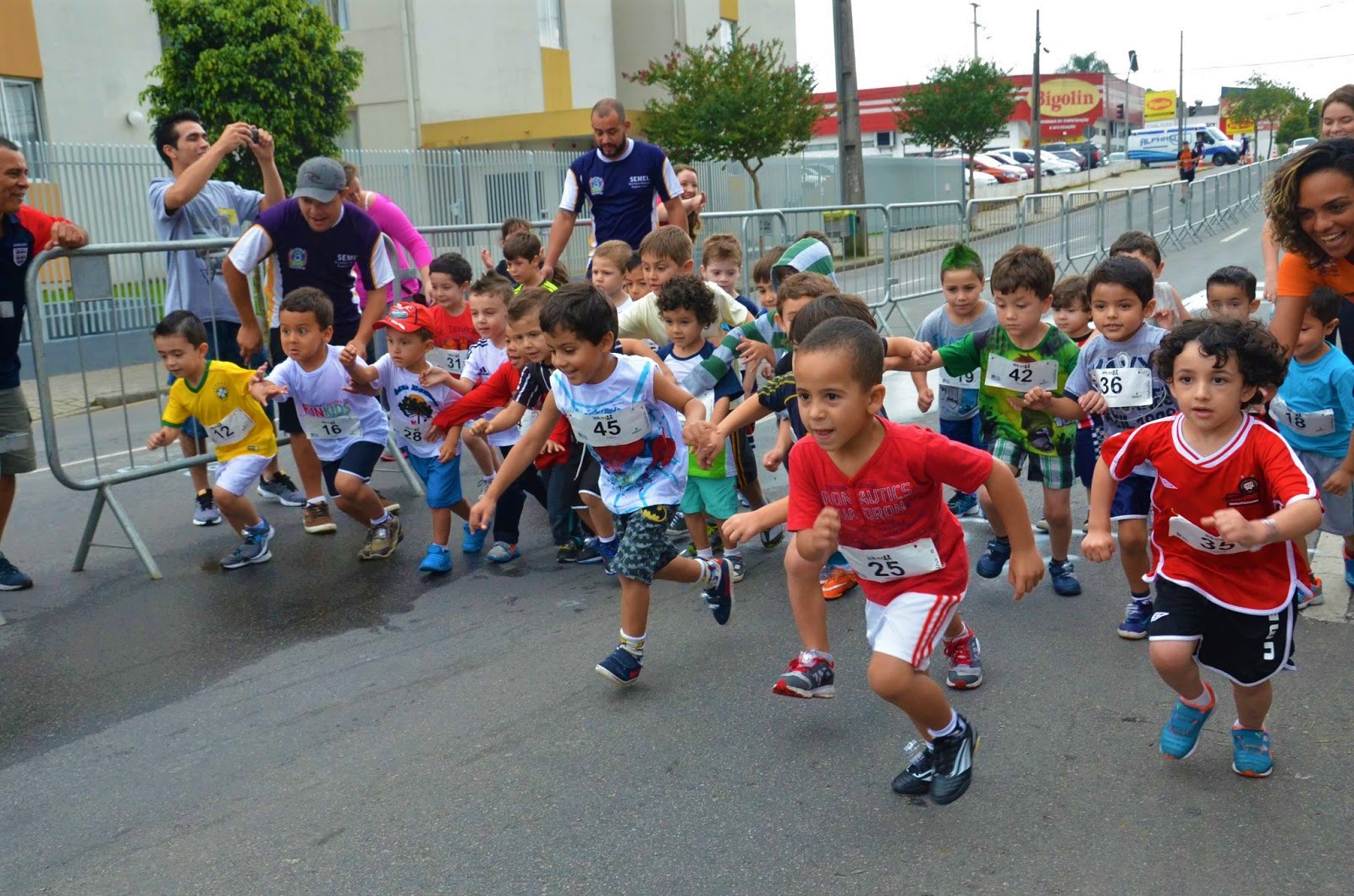 Primeira Etapa da Corrida Kids sábado em SJP
