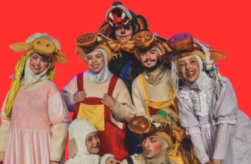 Peça “Os Três Porquinhos” no Teatro Regina Vogue