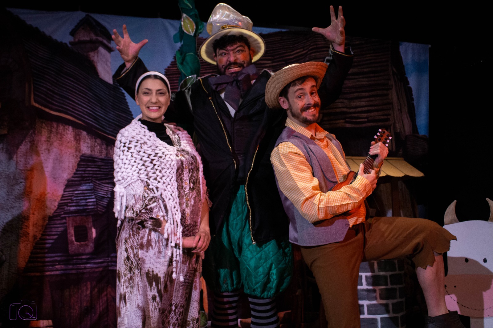 João e o Pé de Feijão em temporada no Teatro da Livraria da Vila