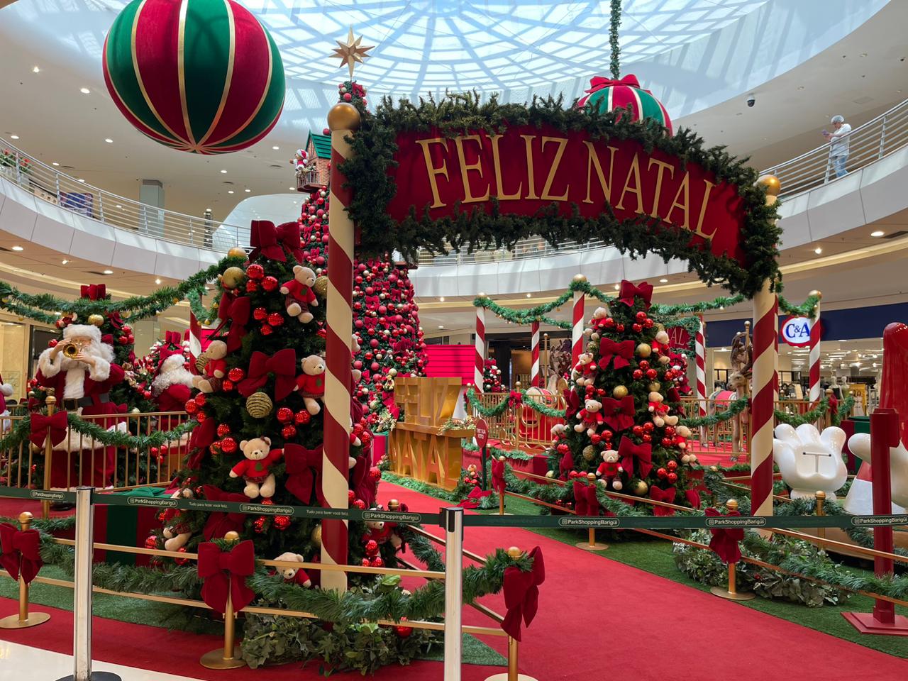 Saiba qual shopping de Curitiba mantém tradição de ter primeiro Papai Noel