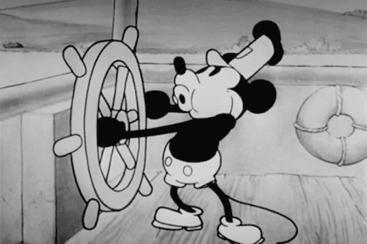 Personagem Mickey entrou em domínio público