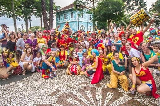 Bloco de Carnaval para os pequenos neste domingo no Largo