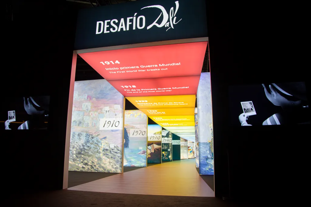 Exposição imersiva de Salvador Dalí está em cartaz em São Paulo