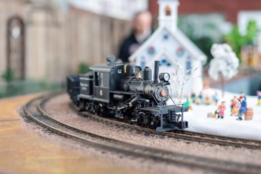 Minipasseios de trem e exposição de miniaturas na Rodoferroviária