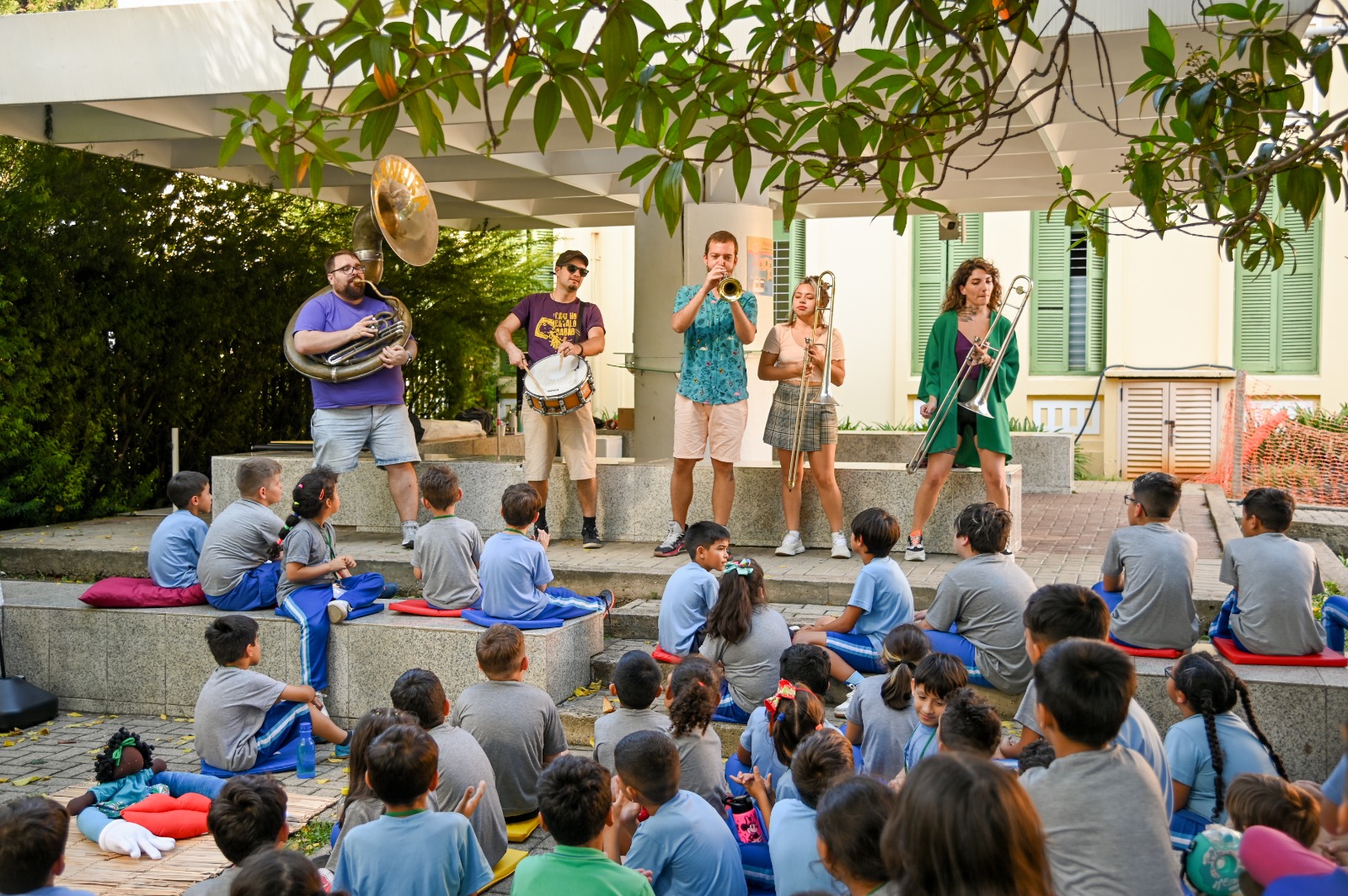 Dia Nacional da Saúde tem apresentação musical no Hospital Pequeno Príncipe