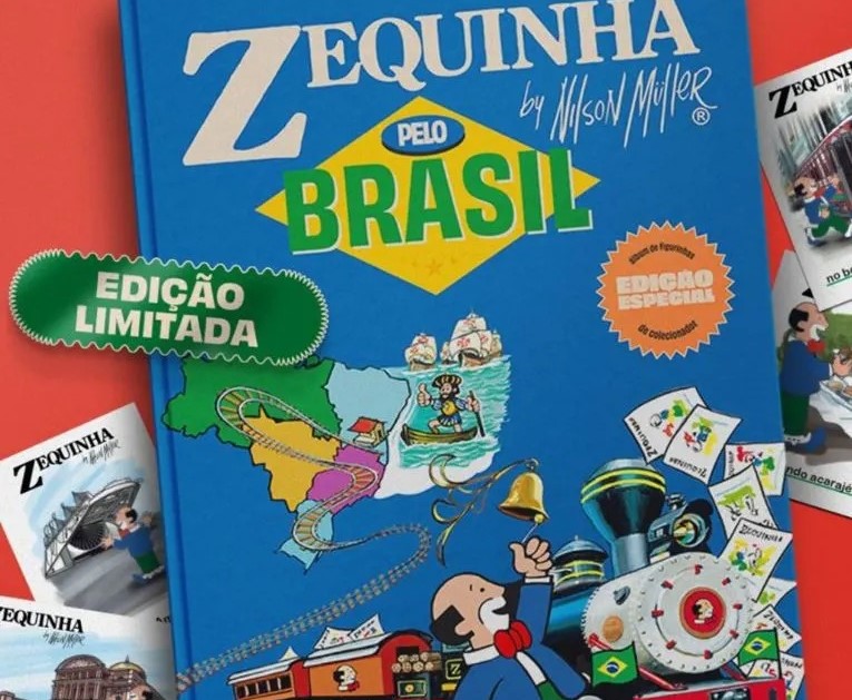 Zequinha, personagem-símbolo paranaense, comemora 45 anos com lançamento de álbum de colecionador