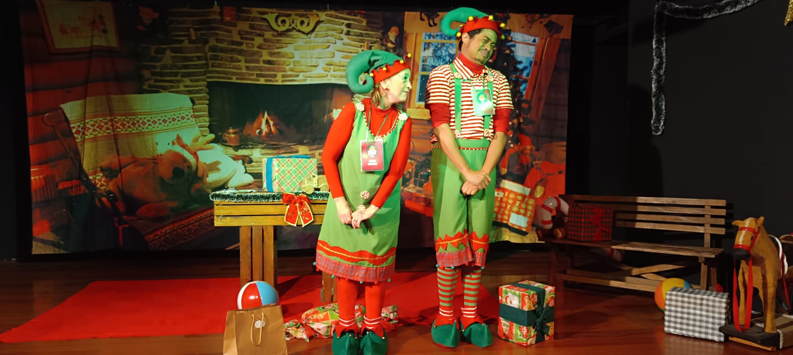 “O Divertido Natal dos Duendes” no Teatro da Livraria da Vila