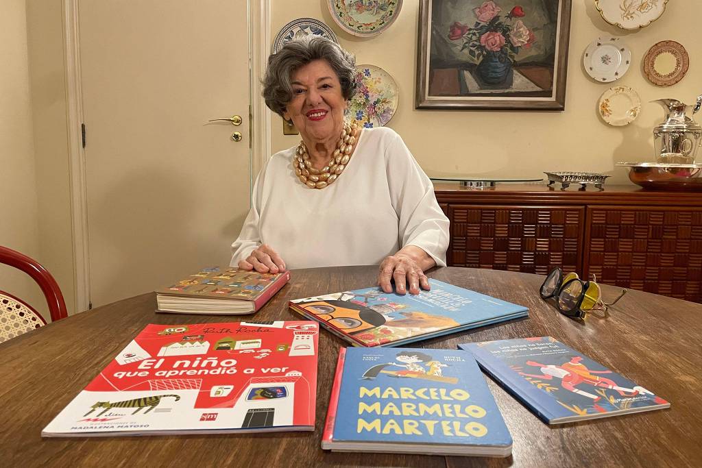 Ruth Rocha, de ‘Marcelo, Marmelo, Martelo’, fecha contrato até 108 anos