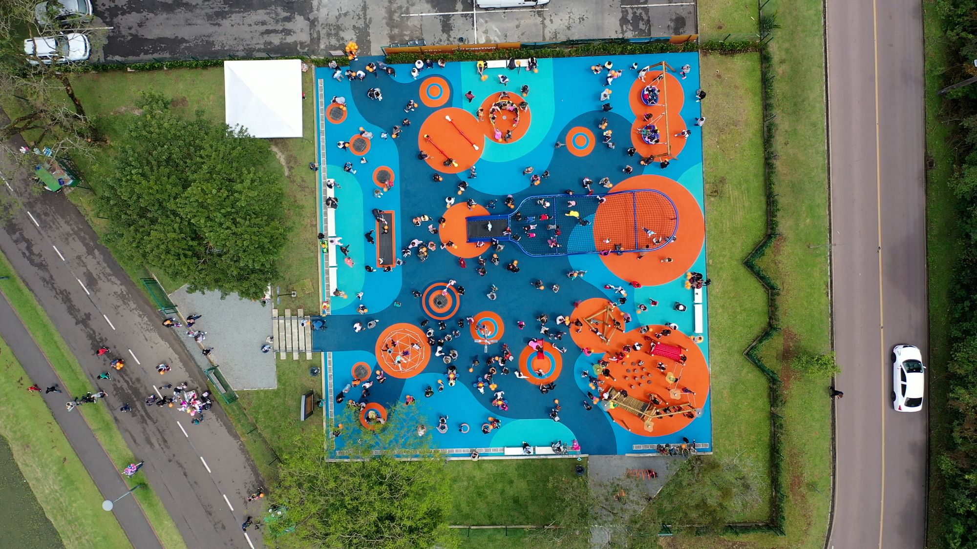 Parquinho do Positivo, no Parque Barigui, recebe evento literário