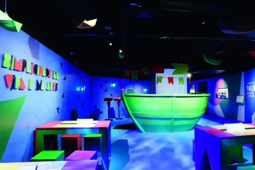 Exposição interativa “Viva Volpi — Arte para Brincar” no Farol Santander