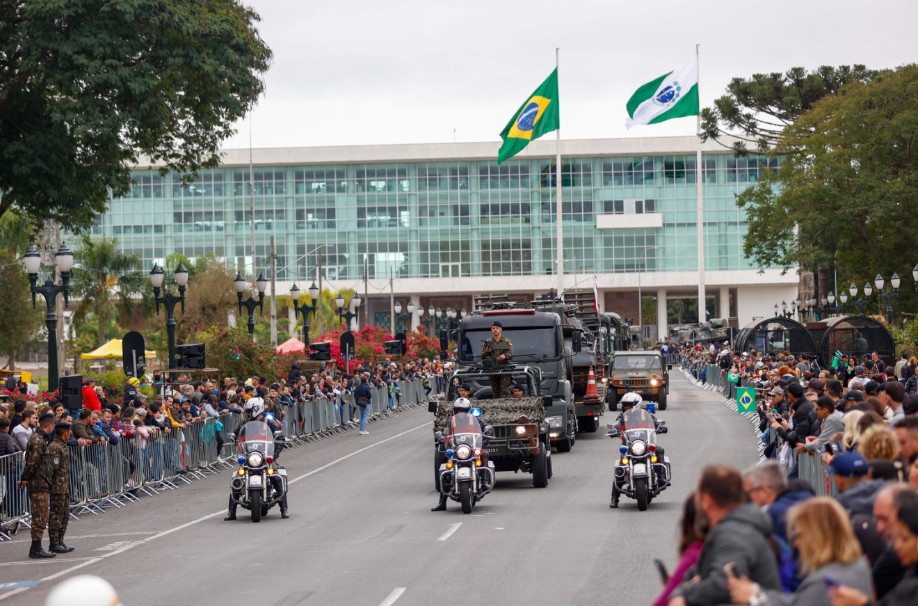 Desfile de 7 de Setembro deve reunir 6,5 mil participantes em Curitiba