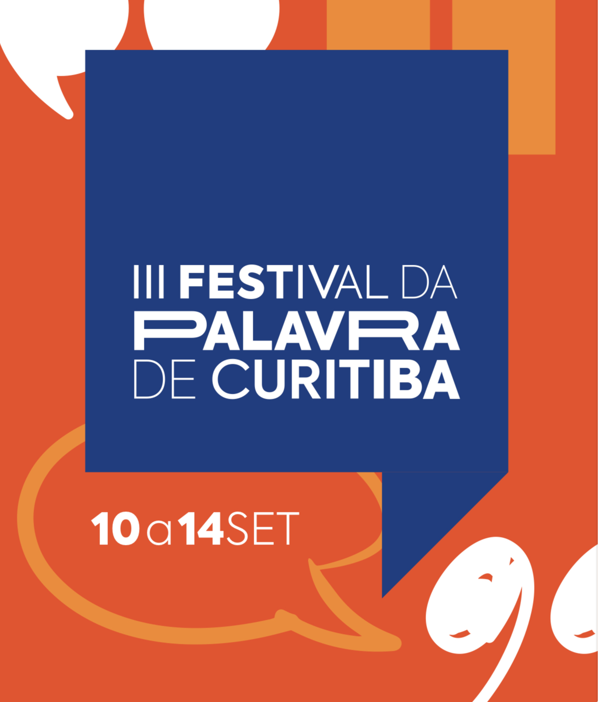 Programação infantil na Rua da Literatura, corredor cultural inédito do Festival da Palavra de Curitiba