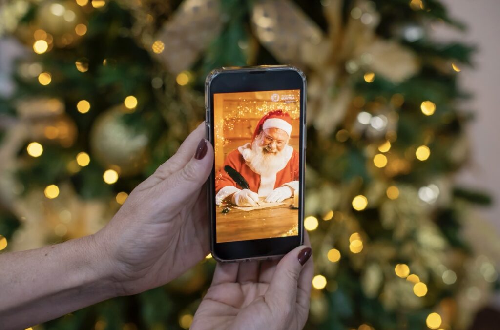 Cartão Multimídia GRATUITO do Papai Noel