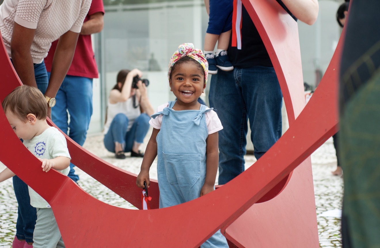 Museu Oscar Niemeyer para bebês