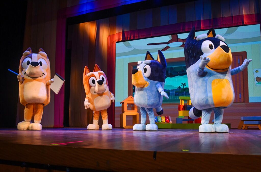 Bluey em Curitiba: capital recebe show oficial e inédito no Teatro Positivo