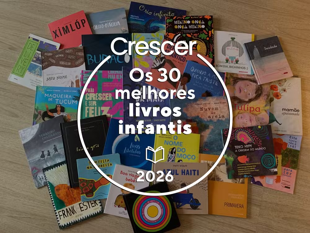 Os 30 melhores livros infantis 2026 segundo a Revista Crescer