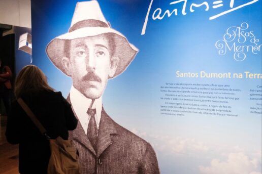 Santos Dumont em exposição na Casa Romário Martins