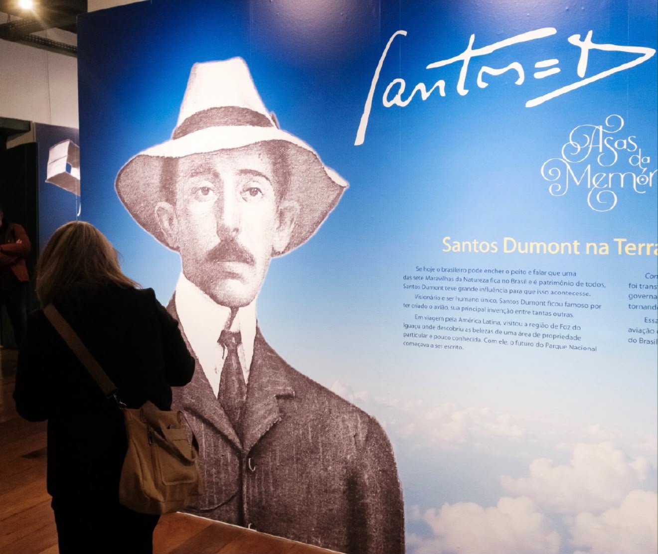 Santos Dumont em exposição na Casa Romário Martins