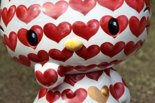 Hello Kitty em exposição no Parque Estadual de Vila Velha