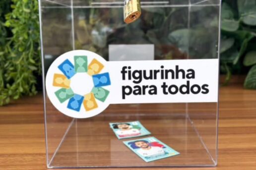 Figurinha para todos – projeto social de doação de figurinhas e álbuns da Copa