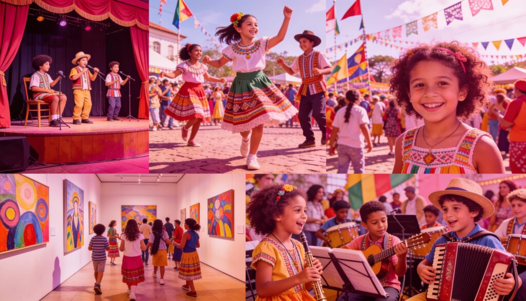 Guia completo de programação cultural para crianças em Curitiba